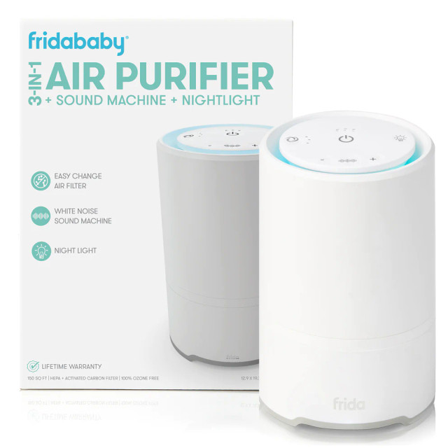FridaBaby 3-in 1 Air Purifier, Sound Machine + Night Light FridaBaby 3-in 1 Air Purifier, Sound Machine + Night Light