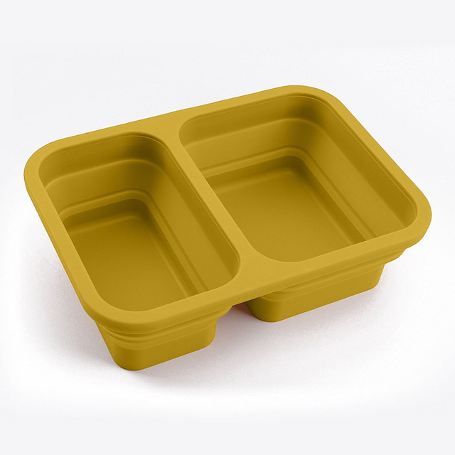 Asty & Auby Collapsible Bento Box - Lemon Asty & Auby Collapsible Bento Box - Lemon