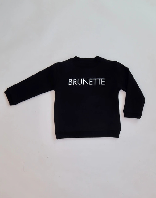 Brunette the Label Core Crew Sweatshirt - Brunette Brunette the Label Core Crew Sweatshirt - Brunette