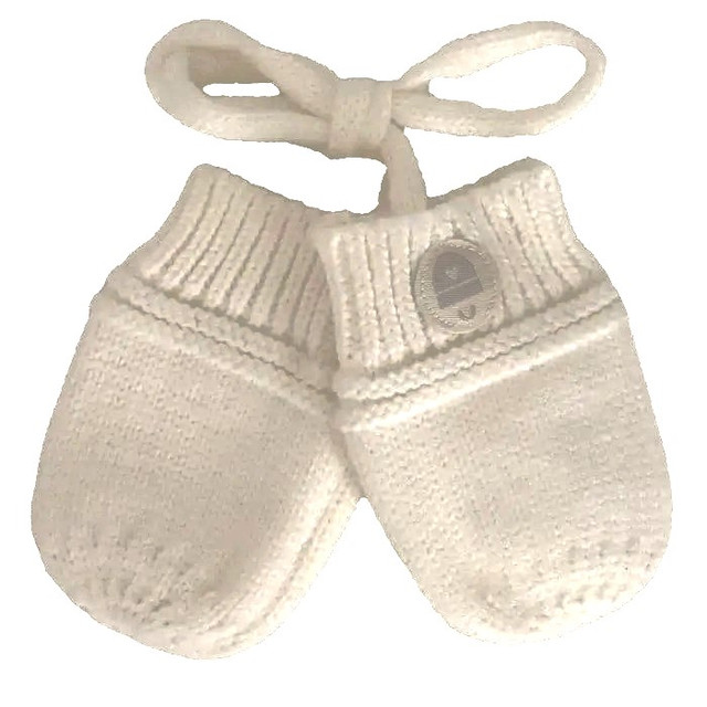 Calikids Baby Mittens - Cream Calikids Baby Mittens - Cream