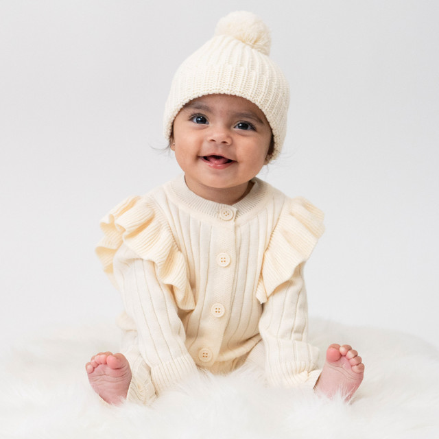 Knit Romper - Cream Knit Romper - Cream