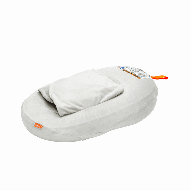 BOON Puff Inflatable Baby Bather - Gray BOON Puff Inflatable Baby Bather - Gray