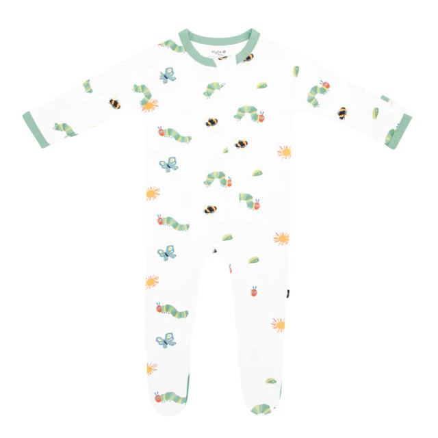 Kyte Baby X Eric Carle Zippered Footie - The Hungry Caterpillar and Friends Kyte Baby X Eric Carle Zippered Footie - The Hungry Caterpillar and Friends