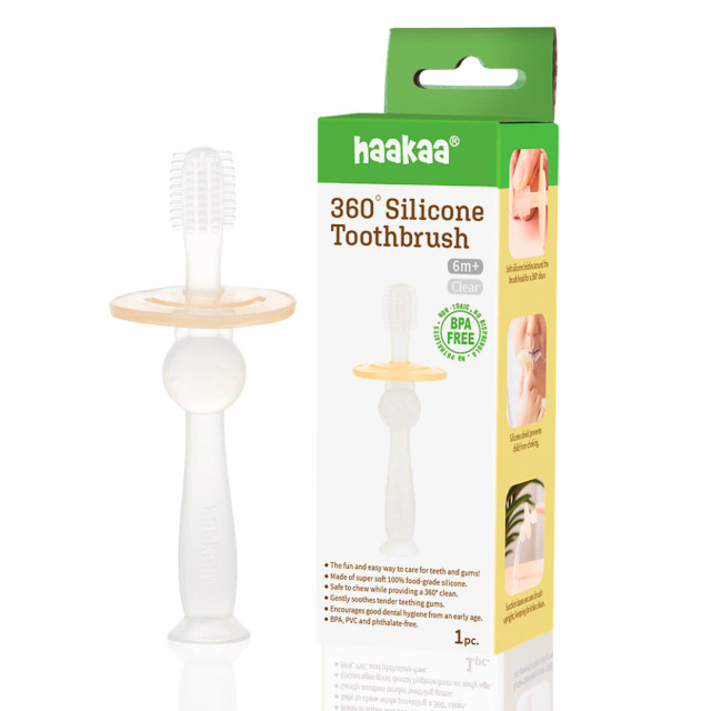 Haakaa 360 Baby Silicone Tooth Brush Haakaa 360 Baby Silicone Tooth Brush