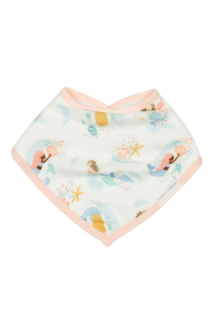 Loulou Lollipop Bandana Bib Set - Mermaids Loulou Lollipop Bandana Bib Set - Mermaids