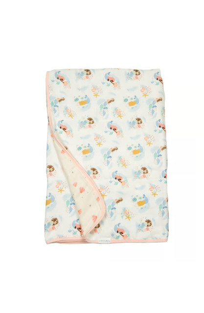 Loulou Lollipop Muslin Quilt - Mermaids Loulou Lollipop Muslin Quilt - Mermaids