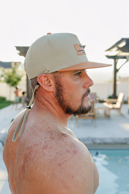 Current Tyed Clothing Waterproof Snapback - Earth Tone Colour Block Current Tyed Clothing Waterproof Snapback - Earth Tone Colour Block