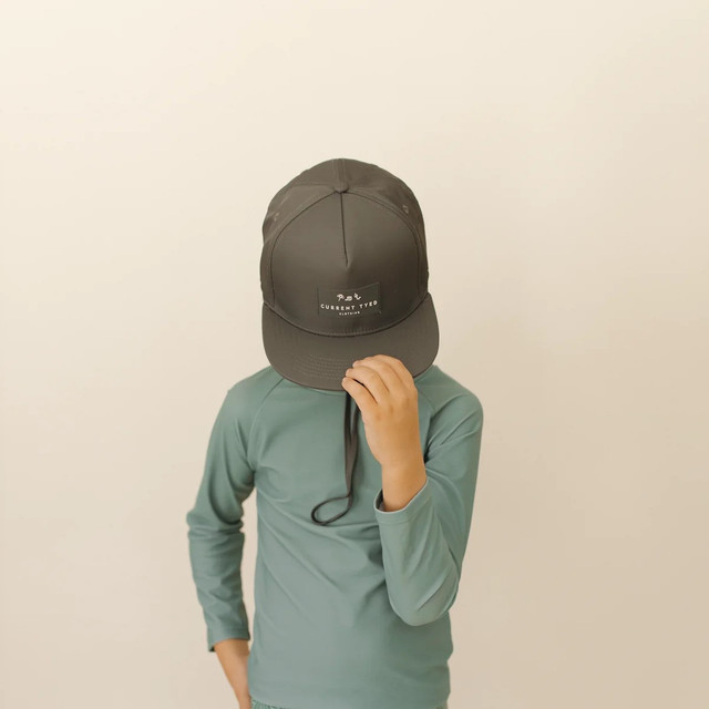 Current Tyed Clothing Waterproof Snapback - Charcoal Current Tyed Clothing Waterproof Snapback - Charcoal