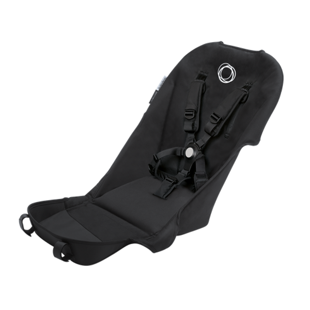 Bugaboo Buffalo Seat Fabric Black (+ comfort harness) Bugaboo Buffalo Seat Fabric Black (+ comfort harness)