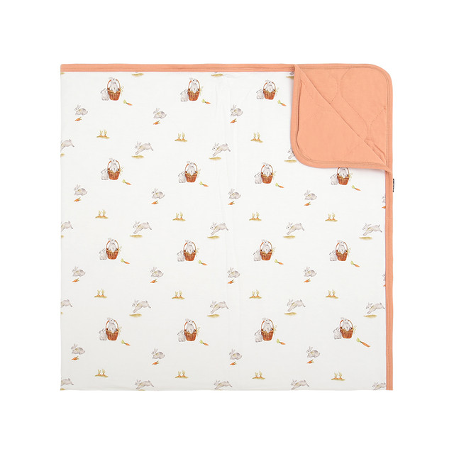 1.0 TOG Child Blanket - Garden Bunnies/Carrot