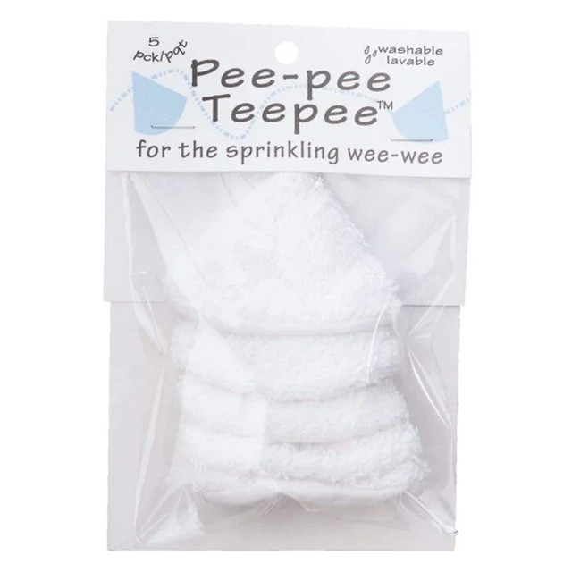 Beba Bean Pee Pee Teepee - Terry White Cello Bag Beba Bean Pee Pee Teepee - Terry White Cello Bag
