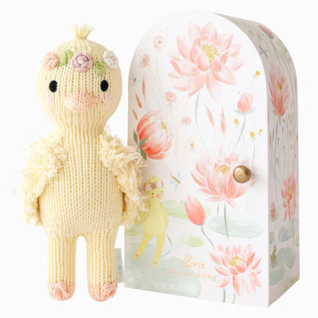 Cuddle + Kind Tiny Flora the Duckling - Mauve Cuddle + Kind Tiny Flora the Duckling - Mauve
