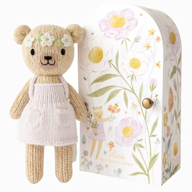 Cuddle + Kind Tiny Olivia the Honey Bear Cuddle + Kind Tiny Olivia the Honey Bear