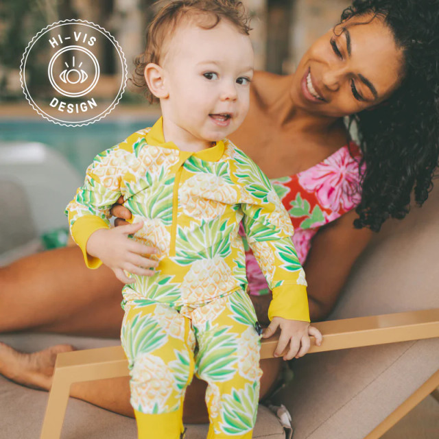 Honeysuckle Swim Sunsuit - Pina Cool-ada Honeysuckle Swim Sunsuit - Pina Cool-ada