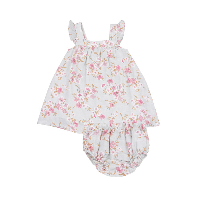 Angel Dear Sundress - Pink Phlox Floral Angel Dear Sundress - Pink Phlox Floral
