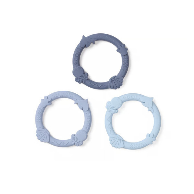 Loulou Lollipop Wild Teether Ring Set Loulou Lollipop Wild Teether Ring Set