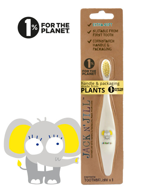 Jack N' Jill Kids Toothbrush - Elephant Jack N' Jill Kids Toothbrush - Elephant