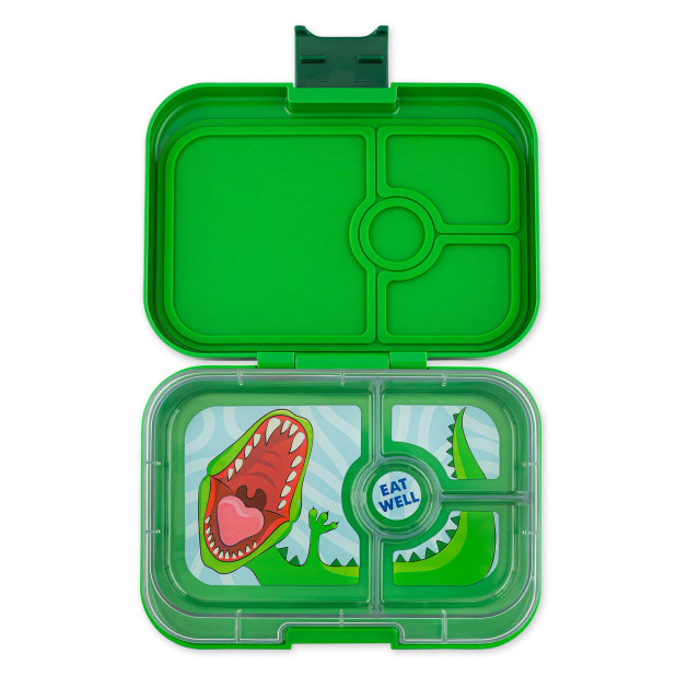 Yumbox Panino Jurassic Green with Dino Tray Yumbox Panino Jurassic Green with Dino Tray