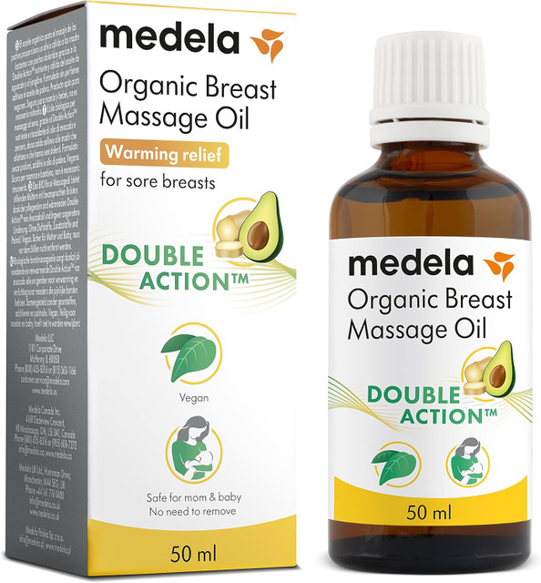 Medela Organic Breast Massage Oil 50ml Medela Organic Breast Massage Oil 50ml