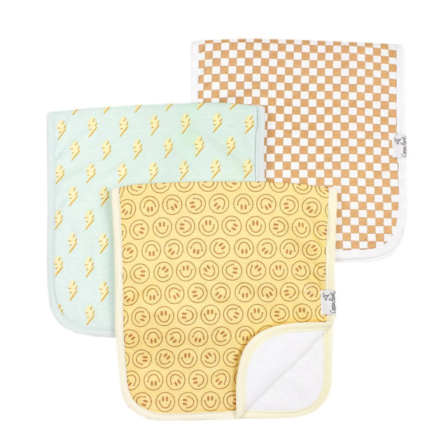 Copper Pearl Burp Cloth Set - Vance Copper Pearl Burp Cloth Set - Vance