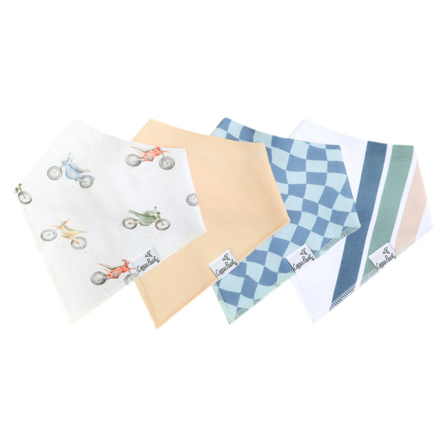Copper Pearl Bandana Bib Set - Ryder Copper Pearl Bandana Bib Set - Ryder