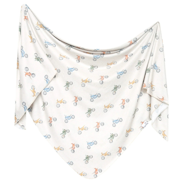 Copper Pearl Knit Swaddle Blanket - Ryder Copper Pearl Knit Swaddle Blanket - Ryder