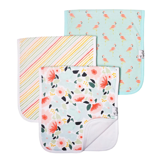 Copper Pearl Burp Cloth Set - Leilani