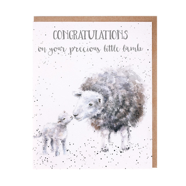 Wrendale Designs Little Lamb Greeting Card Wrendale Designs Little Lamb Greeting Card