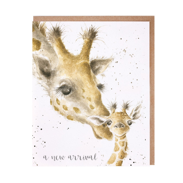 Wrendale Designs A New Arrival Greeting Card Wrendale Designs A New Arrival Greeting Card