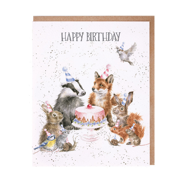 Wrendale Designs Woodland Party Greeting Card Wrendale Designs Woodland Party Greeting Card
