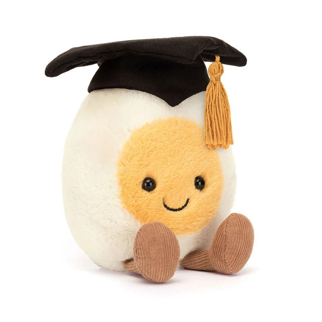 Jellycat Amuseable Boiled Egg Graduation Jellycat Amuseable Boiled Egg Graduation
