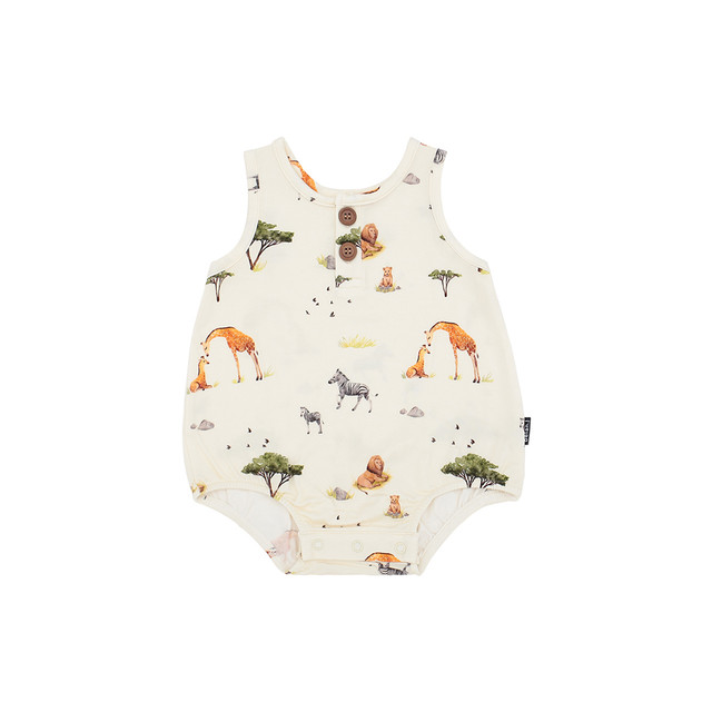 Sleeveless Bubble - Safari