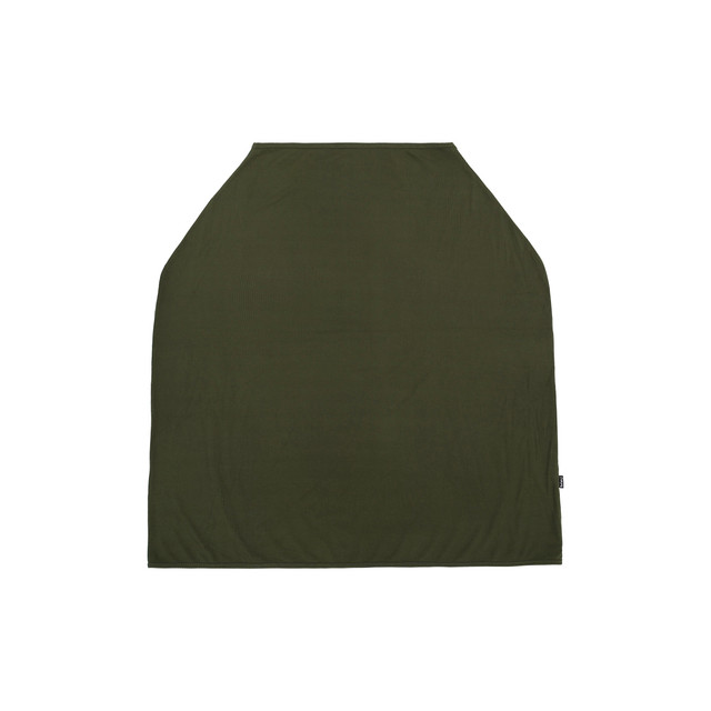 Ribbed Bamboo Multi-Use Nursing Cover - Forest Green