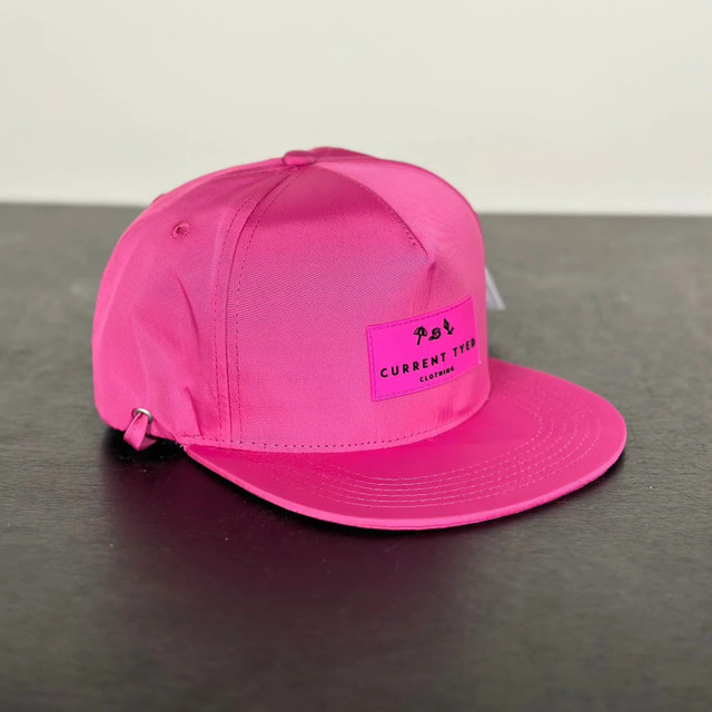 Current Tyed Clothing "Brights" Waterproof Snapback - Hot Pink Current Tyed Clothing "Brights" Waterproof Snapback - Hot Pink