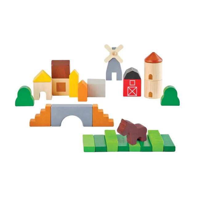 Plan Toys Country Blocks Plan Toys Country Blocks