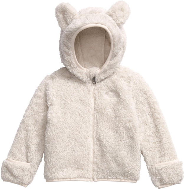 The North Face - Kids' Campshire Full Zip Hoodie - White Dune The North Face - Kids' Campshire Full Zip Hoodie - White Dune