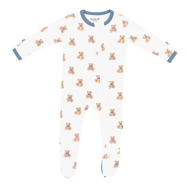 Kyte Baby Zippered Footie - Teddy Bear Kyte Baby Zippered Footie - Teddy Bear