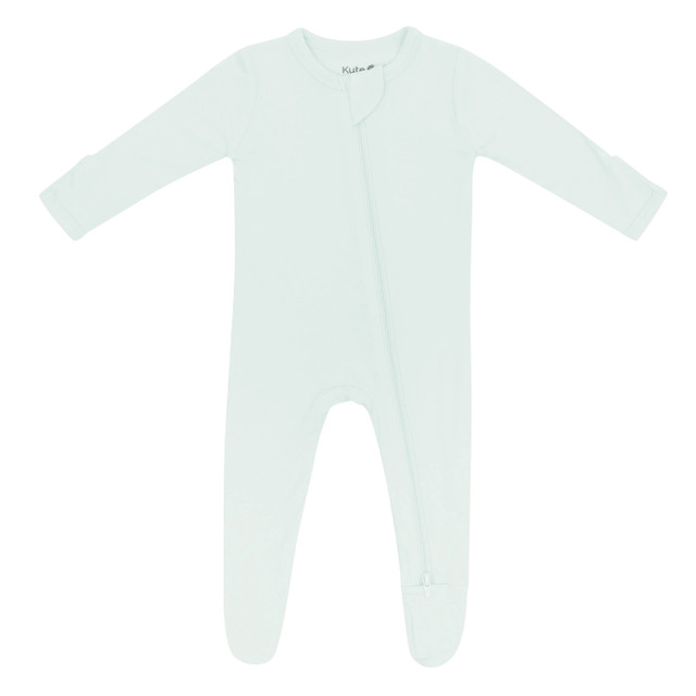 Kyte Baby Zippered Footie - Dew Kyte Baby Zippered Footie - Dew