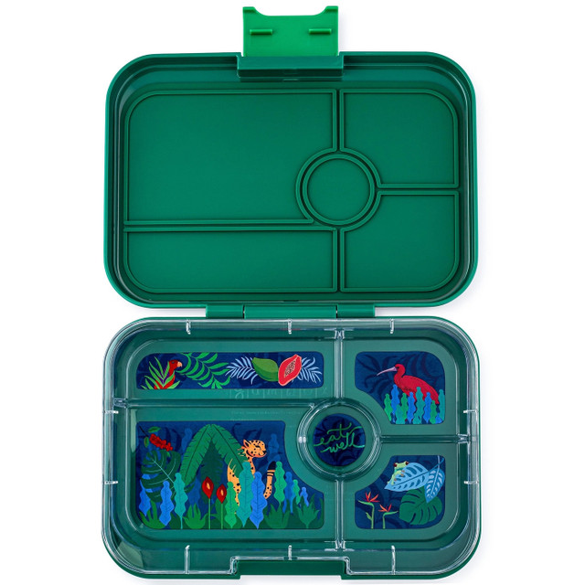 Yumbox Tapas 5 Compartments - Greenwich Green, free shipping available, Active Baby Vancouver Yumbox Tapas 5 Compartments - Greenwich Green, free shipping available, Active Baby Vancouver