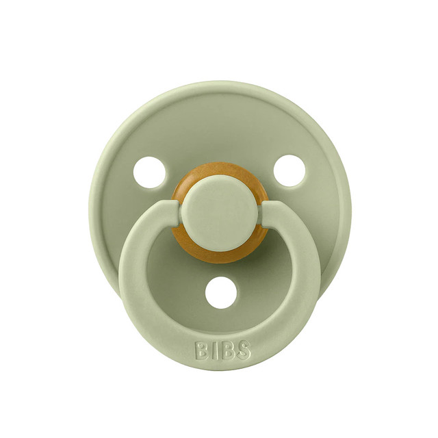 BIBS Pacifiers Colour Latex Single Pack - Sage BIBS Pacifiers Colour Latex Single Pack - Sage