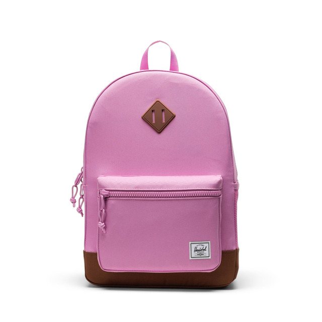 Herschel Heritage Backpack - Opera Mauve Saddle Brown Herschel Heritage Backpack - Opera Mauve Saddle Brown