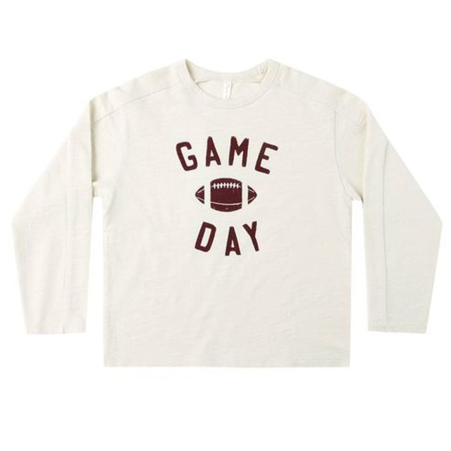 Rylee + Cru Long Sleeve Paneled Tee - Game Day Rylee + Cru Long Sleeve Paneled Tee - Game Day