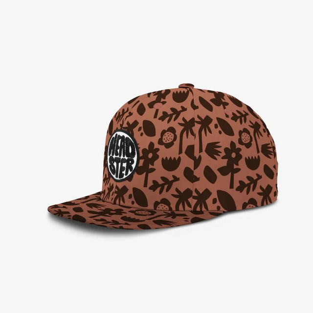 Headster Floral Shadows Snapback - Red Clay Headster Floral Shadows Snapback - Red Clay