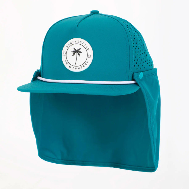Honeysuckle Swim Snapback Sunhat - Bright Blue Honeysuckle Swim Snapback Sunhat - Bright Blue