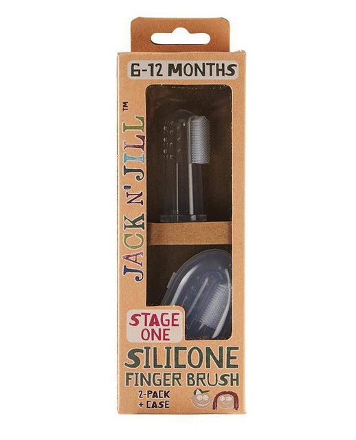 Jack N' Jill Silicone Finger Brush (2 Pack) Jack N' Jill Silicone Finger Brush (2 Pack)