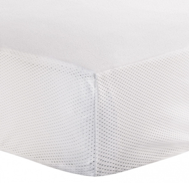 Kushies Crib Mattress Protector - White Kushies Crib Mattress Protector - White