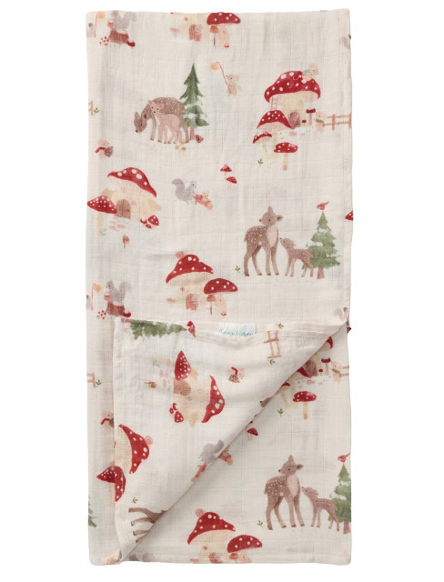Loulou Lollipop Muslin Swaddle - Forest Families Loulou Lollipop Muslin Swaddle - Forest Families