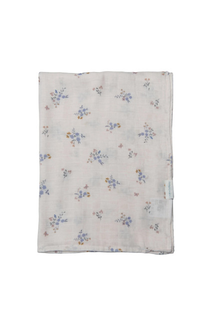 Loulou Lollipop Muslin Swaddle - Ditzy Floral Loulou Lollipop Muslin Swaddle - Ditzy Floral