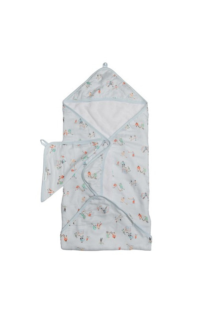 Loulou Lollipop Hooded Towel Set - Ice Hockey Loulou Lollipop Hooded Towel Set - Ice Hockey