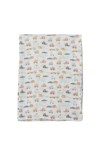 Loulou Lollipop Muslin Swaddle - Camper Vans Loulou Lollipop Muslin Swaddle - Camper Vans